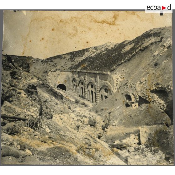 Abris du fort de Troyon. [légende d'origine]