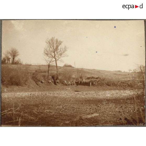 La 5e Pièce à Laboissière, Somme. [légende d'origine]