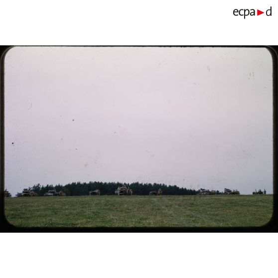 1955, Reutlingen, tirs à Münsingen. [légende d'origine]