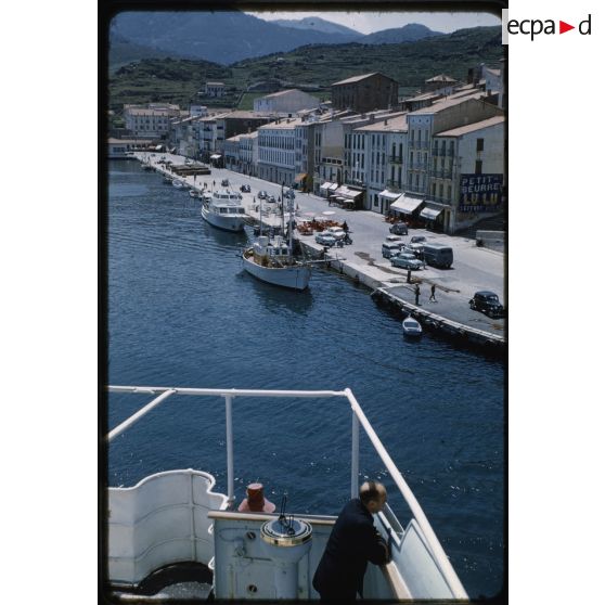 Port-Vendres, 31 mai 1959. [légende d'origine]