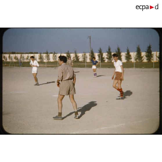 1956 Palikao stade. [légende d'origine]