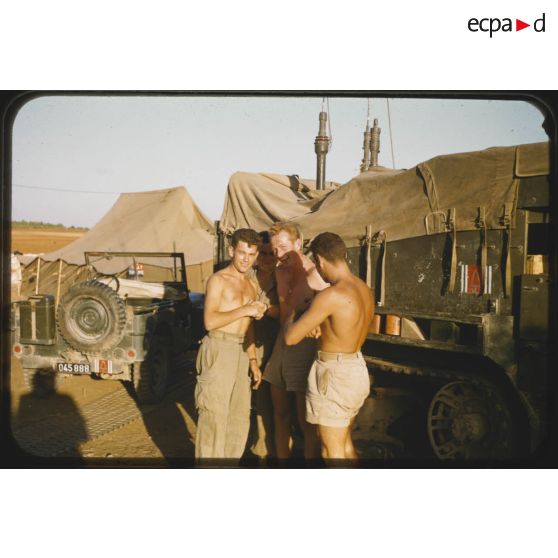 1956 Palikao ops Pt du Chélif (4) Pon Trans. [légende d'origine]