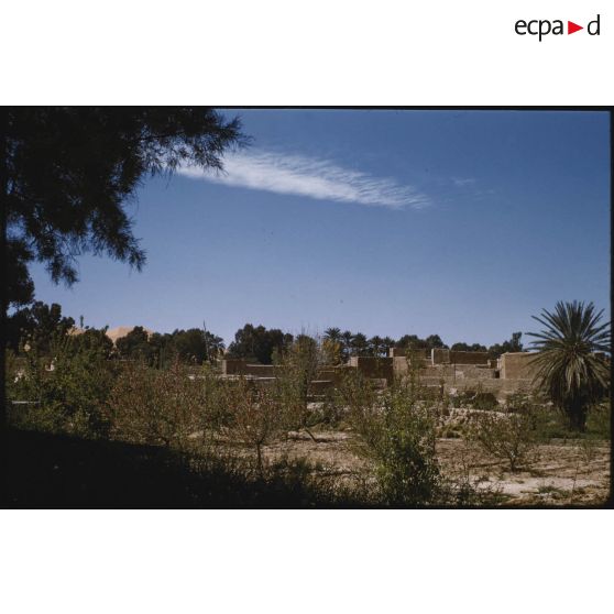 [Le village de Tiout le 27 mai 1959].