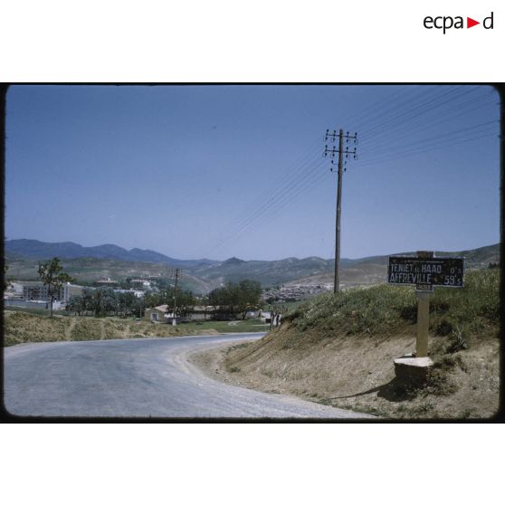 Teniet el Haad, le 21 mai 1959. [légende d'origine]