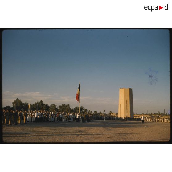 Désensablage, docteur Rouffi, Hassi-Messaoud, animaux, généralités, divers, signes marchands. [légende d'origine]