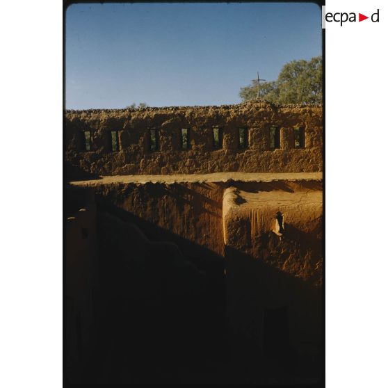 Habitations, père de Foucauld, Colomb Béchar, Divers. [légende d'origine]