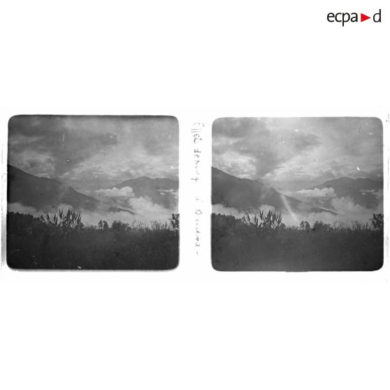 Effets de nuage à Daukoa. [légende d'origine]<br>