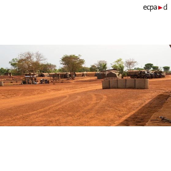 Vie courante dans la plateforme opérationnelle de défense de Bambari.