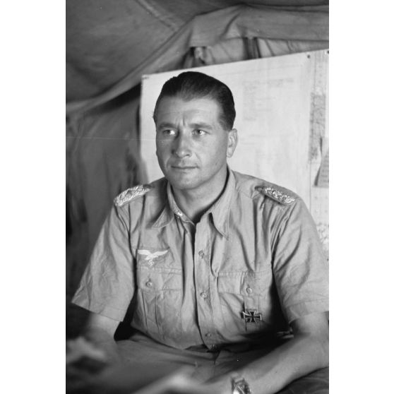 Le colonel (Oberstleutnant) commandant du Sturzkampfgeschwader 3.
