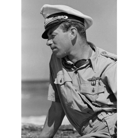 Le reporter Ernst Jost Graf von Hardenberg.