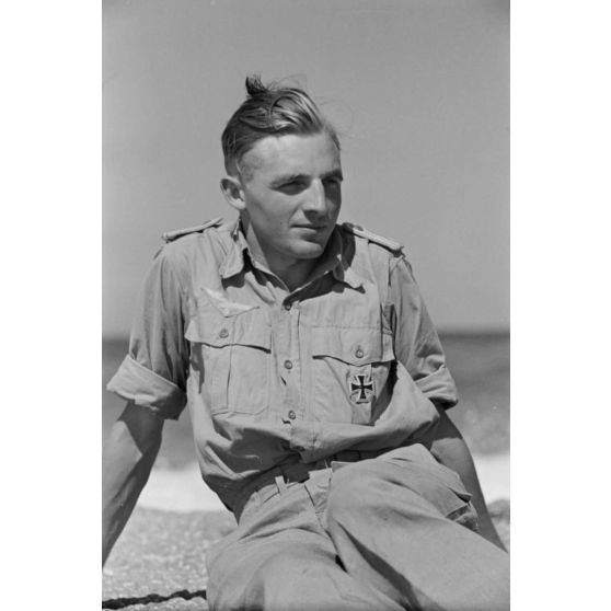 Portrait du lieutenant Höpfer.