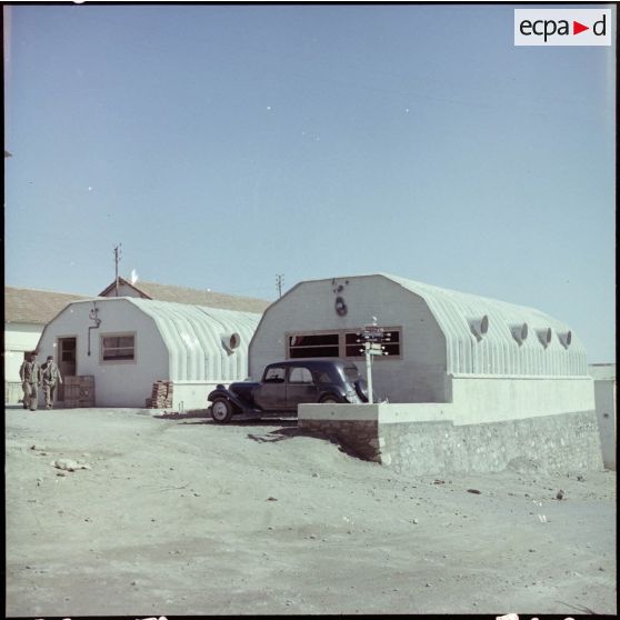 Les locaux du service cinématographique des armées (SCA) d'Alger.