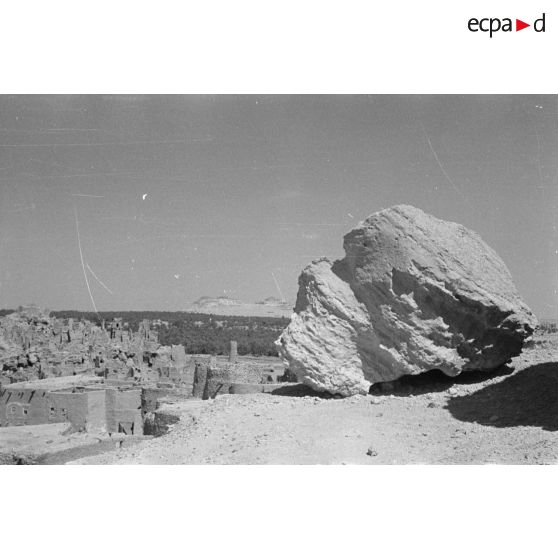 Ville et site de Siwa en Egypte.