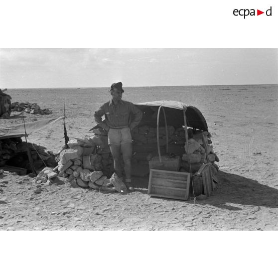 Des positions italiennes à Halfayapass.