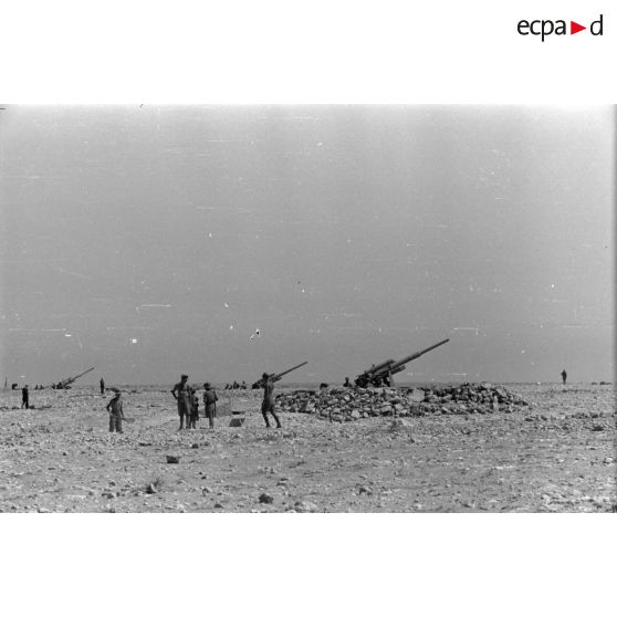 Une pièce de 8,8 cm FlaK de la 2e batterie du FlaK I./33.
