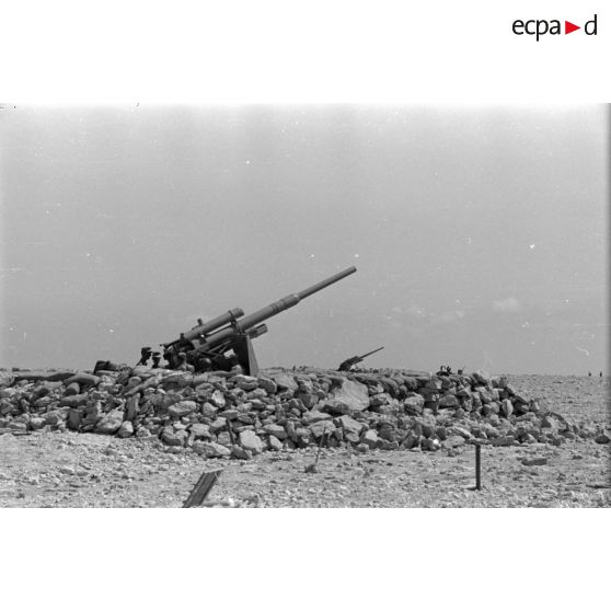 Une pièce de 8,8 cm FlaK de la 2e batterie du FlaK I./33.