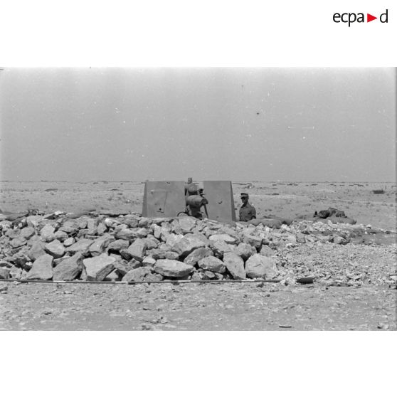 Une pièce de 8,8 cm FlaK de la 2e batterie du FlaK I./33.