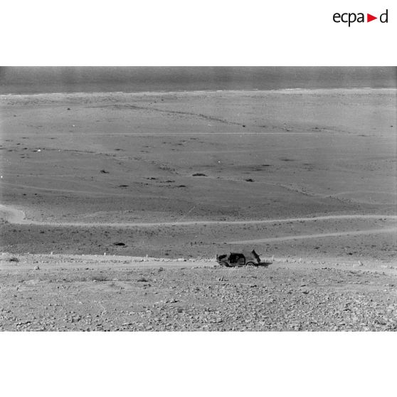 Sur le front de Soloum (Sollum), les positions italiennes à Halfaya (Halfayapass).