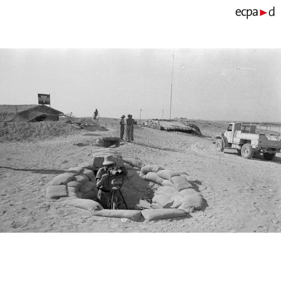 Rencontre entre les pilotes du Jagdgeschwader 27 dans le secteur de El Daba.