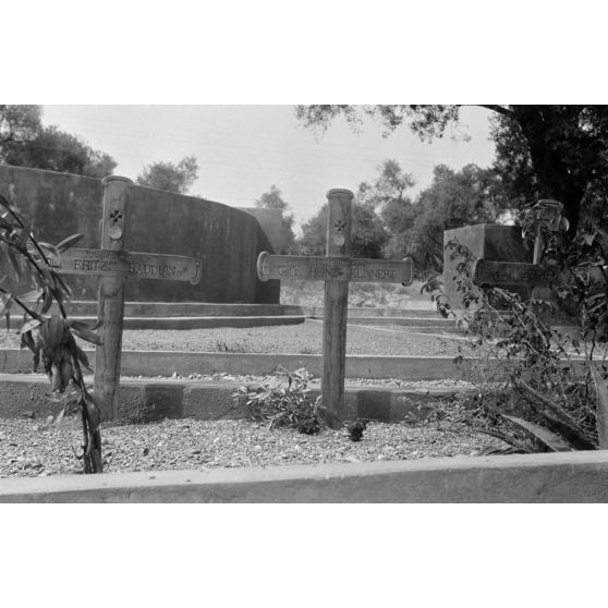 Tombes allemandes de La Canée (Chania-Alikianu).