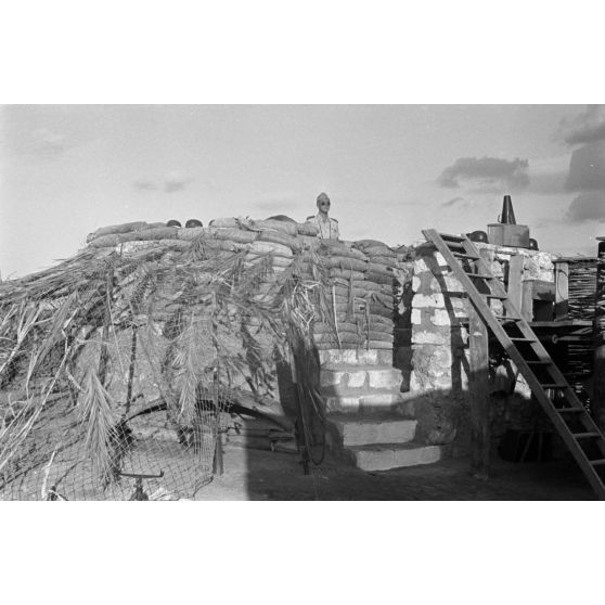 Une pièce de DCA (2 cm FlaK) dans la baie de la Sude (Souda).