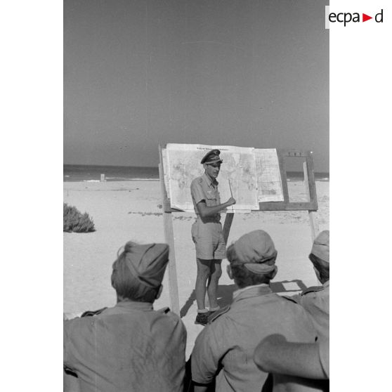 Informations sur la situation militaire pour des personnels volants du Stukageschwader 3.