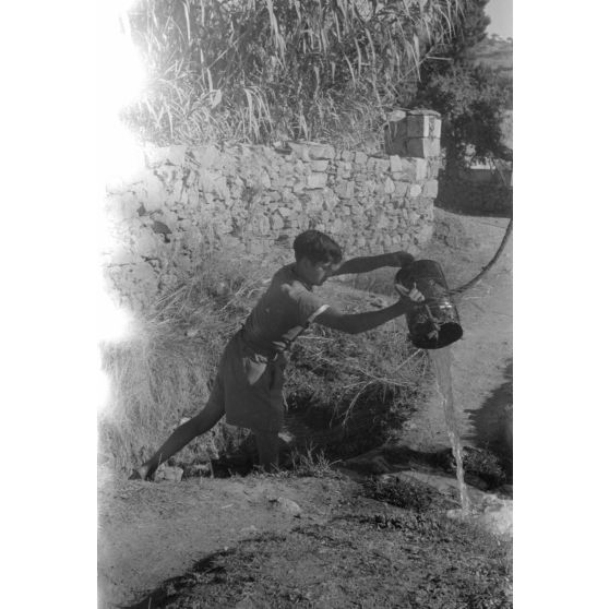 La vie paysanne dans le secteur de Kastelli (Crète).