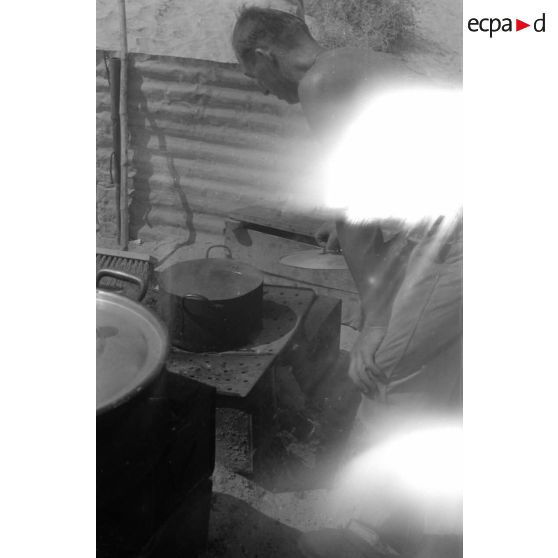 Activités d'une cuisine de campagne.