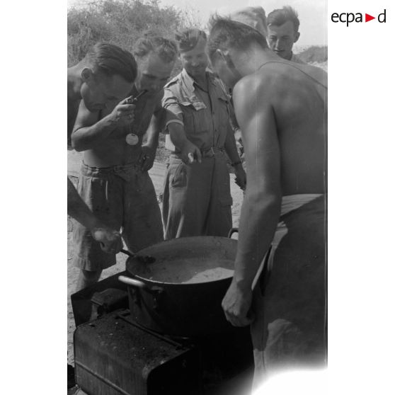 Activités d'une cuisine de campagne.