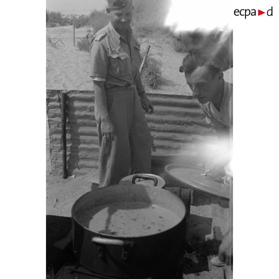 Activités d'une cuisine de campagne.