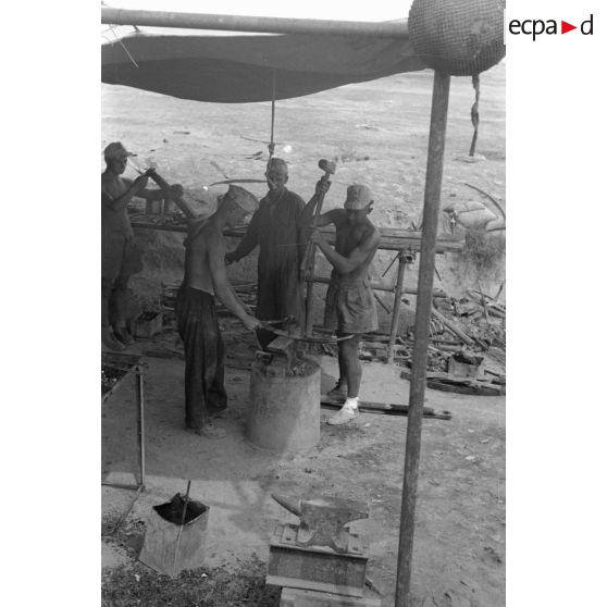 Réparation ou création de lames d'amortisseurs.