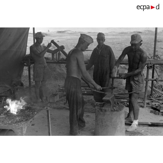 Réparation ou création de lames d'amortisseurs.