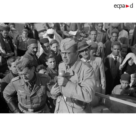 A Tunis, la diffusion de messages en langue arabe via un haut-parleur