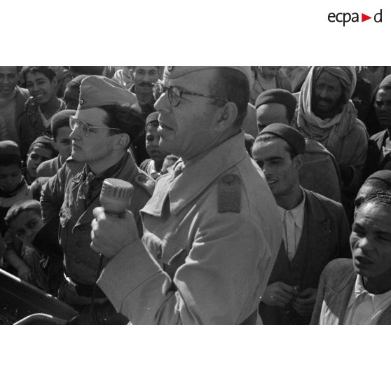 A Tunis, la diffusion de messages en langue arabe via un haut-parleur