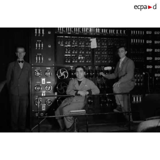 Le personnel de la régie du théâtre.