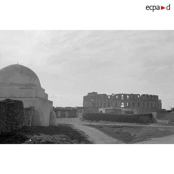 L'amphithéâtre de El Jem.