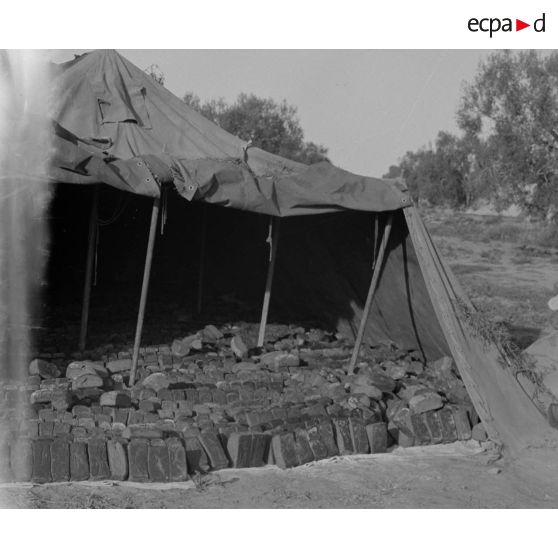 Une boulangerie de campagne dans le secteur de El Jem (sud de Tunis).