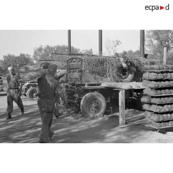 Une boulangerie de campagne dans le secteur de El Jem (sud de Tunis).