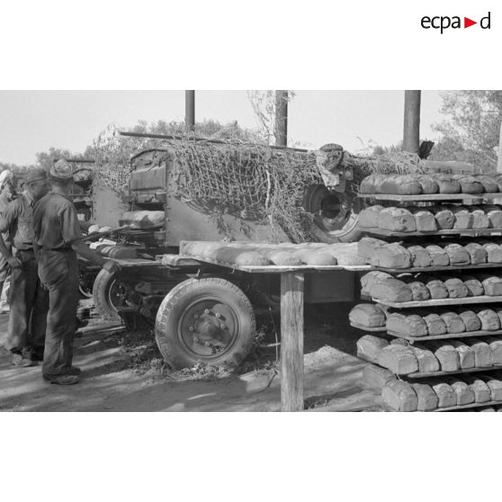 Une boulangerie de campagne dans le secteur de El Jem (sud de Tunis).