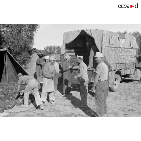 Une boulangerie de campagne dans le secteur de El Jem (sud de Tunis).