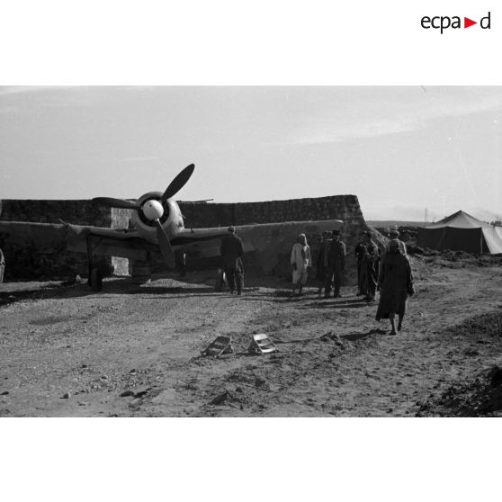 Un chasseur Focke-Wulf Fw-190 Schnellkampfgeschwader 10.