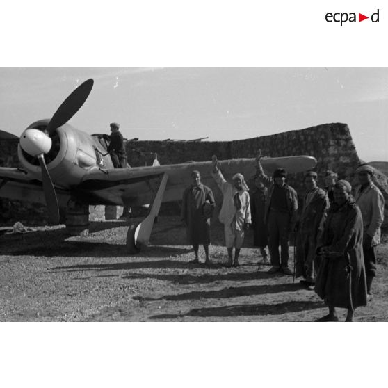 Un chasseur Focke-Wulf Fw-190 Schnellkampfgeschwader 10.