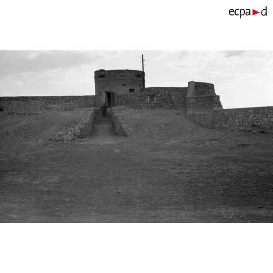 Vue de l'intérieur du fort de Mechili.