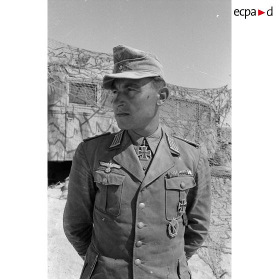 Portrait du capitaine (Hauptmann) Werner Reissmann.