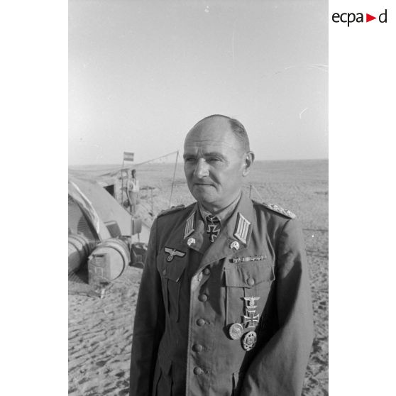 Portrait du colonel (Oberst) Gerhard Müller.