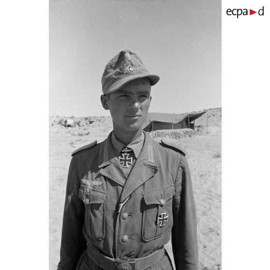Le Grenadier Guenther Halm, du Panzer Grenadier Regiment 104 (Pz.Gren.Rgt-104).