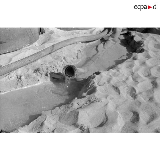 Tuyaux utilisés pour l'adoucissement de l'eau de mer.