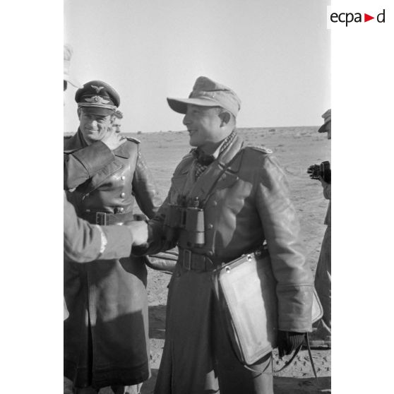 Le général (Generalmajor) Seidemann, Fliegerführer Afrika.