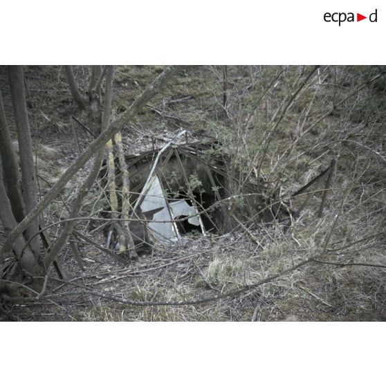 Fort du Haut-Buc (fin), fort du Trour d'Enfer (début). [légende d'origine]