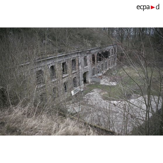 Fort du Haut-Buc (fin), fort du Trour d'Enfer (début). [légende d'origine]